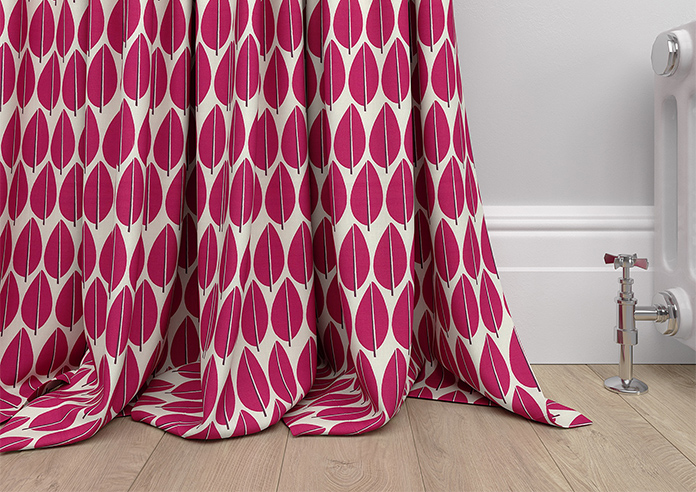 Lazza, Cerise - Made to Measure Curtains - Image 6